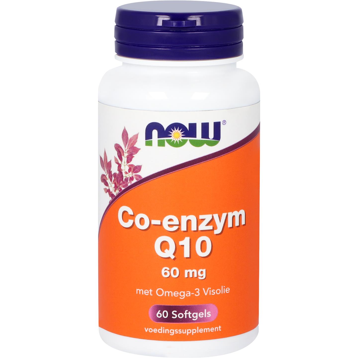 Co-enzym Q10 60 mg met Omega-3 visolie