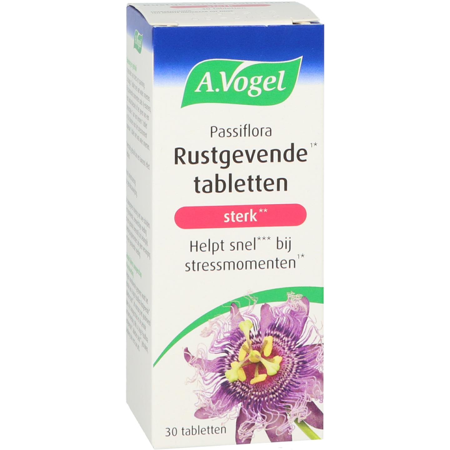 A.Vogel Passiflora Rustgevend Extra Sterke Tabletten 30stuks