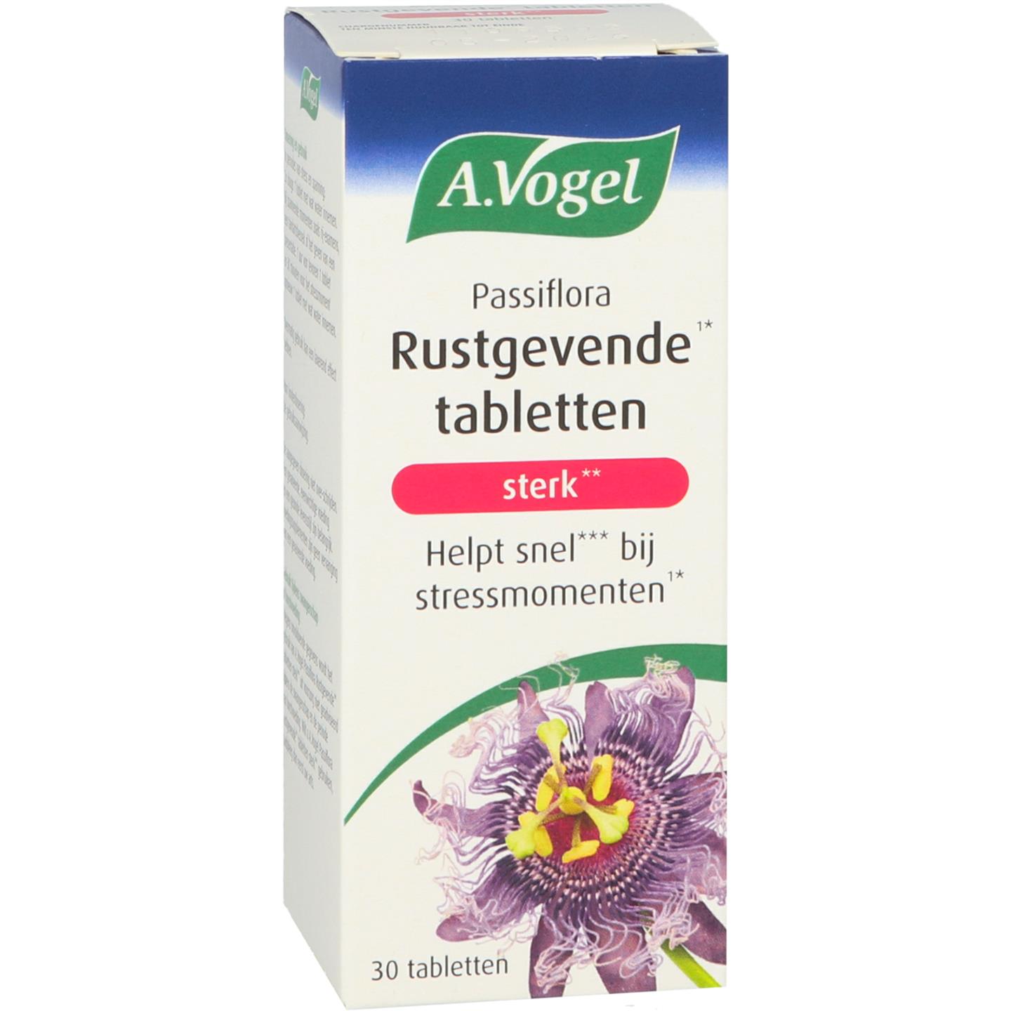 A.Vogel Passiflora Rustgevend Extra Sterke Tabletten 30stuks