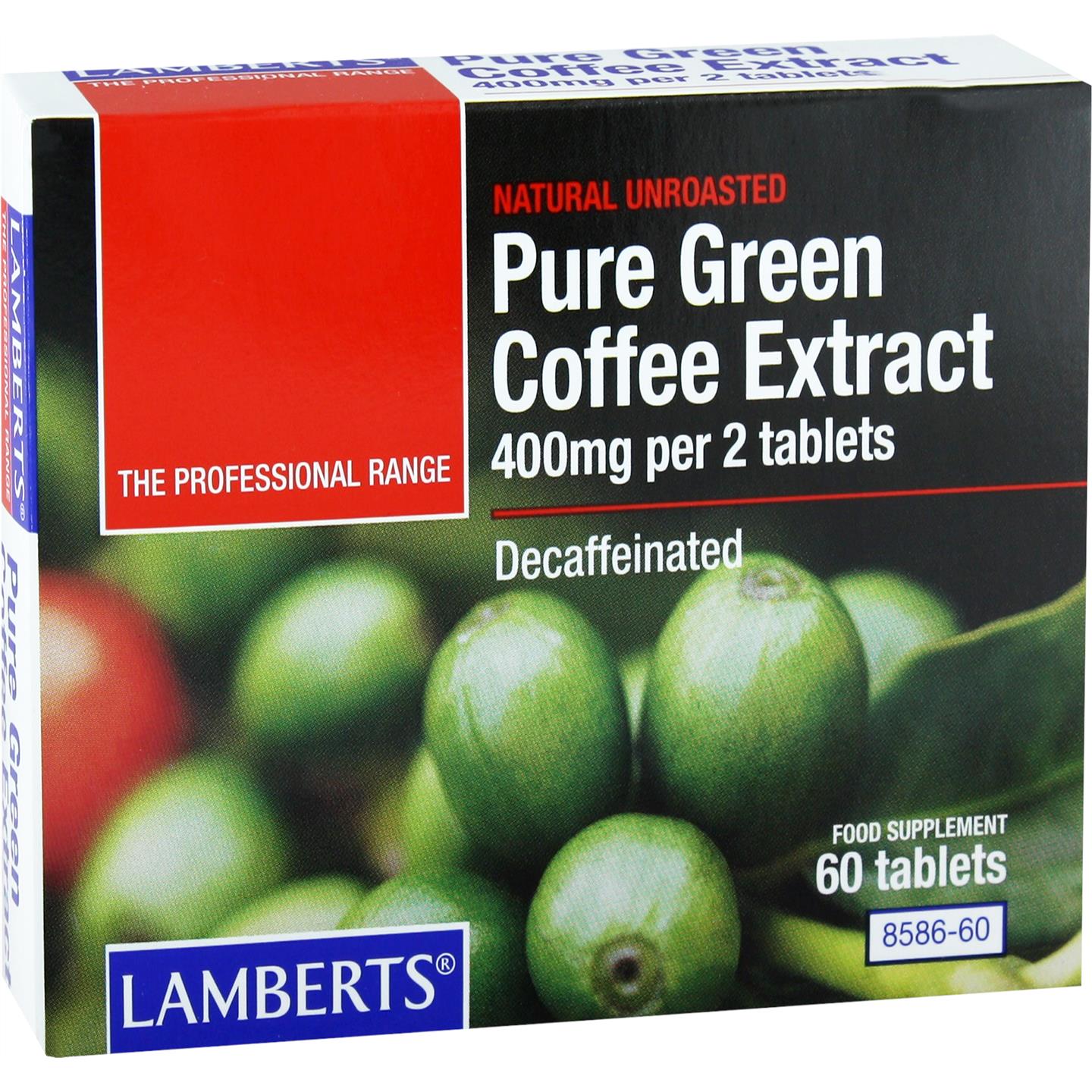 Lamberts Groene Koffie Green Coffee Extract lamberts kopen in de aanbieding