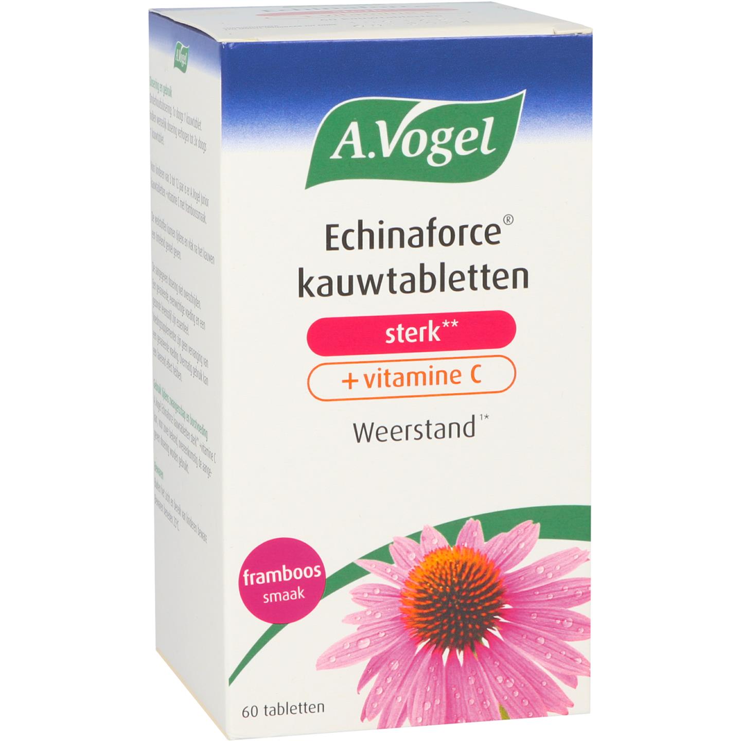 Echinaforce kauwtabletten sterk + Vitamine C afbeelding