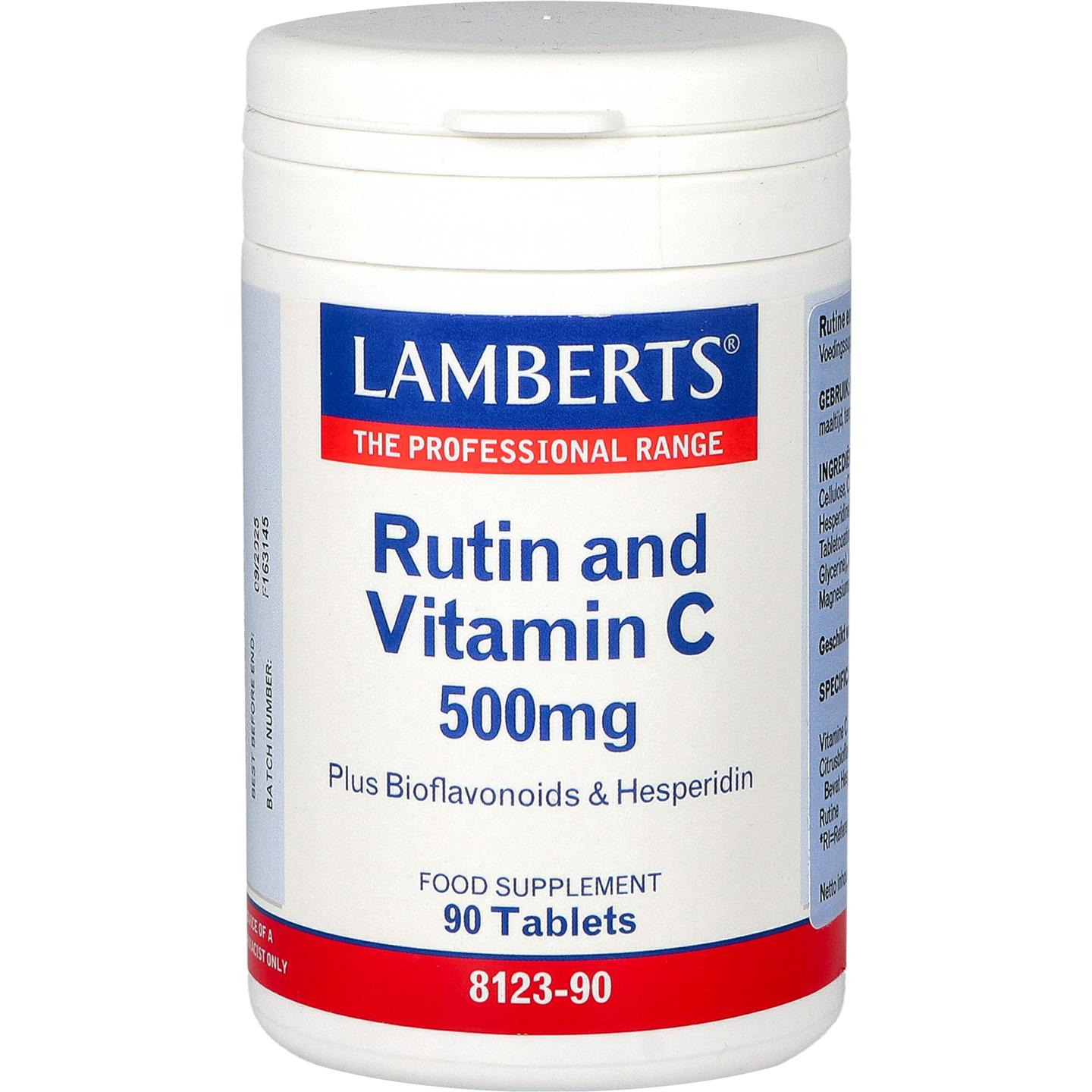 Rutine en Vitamine C 500 mg