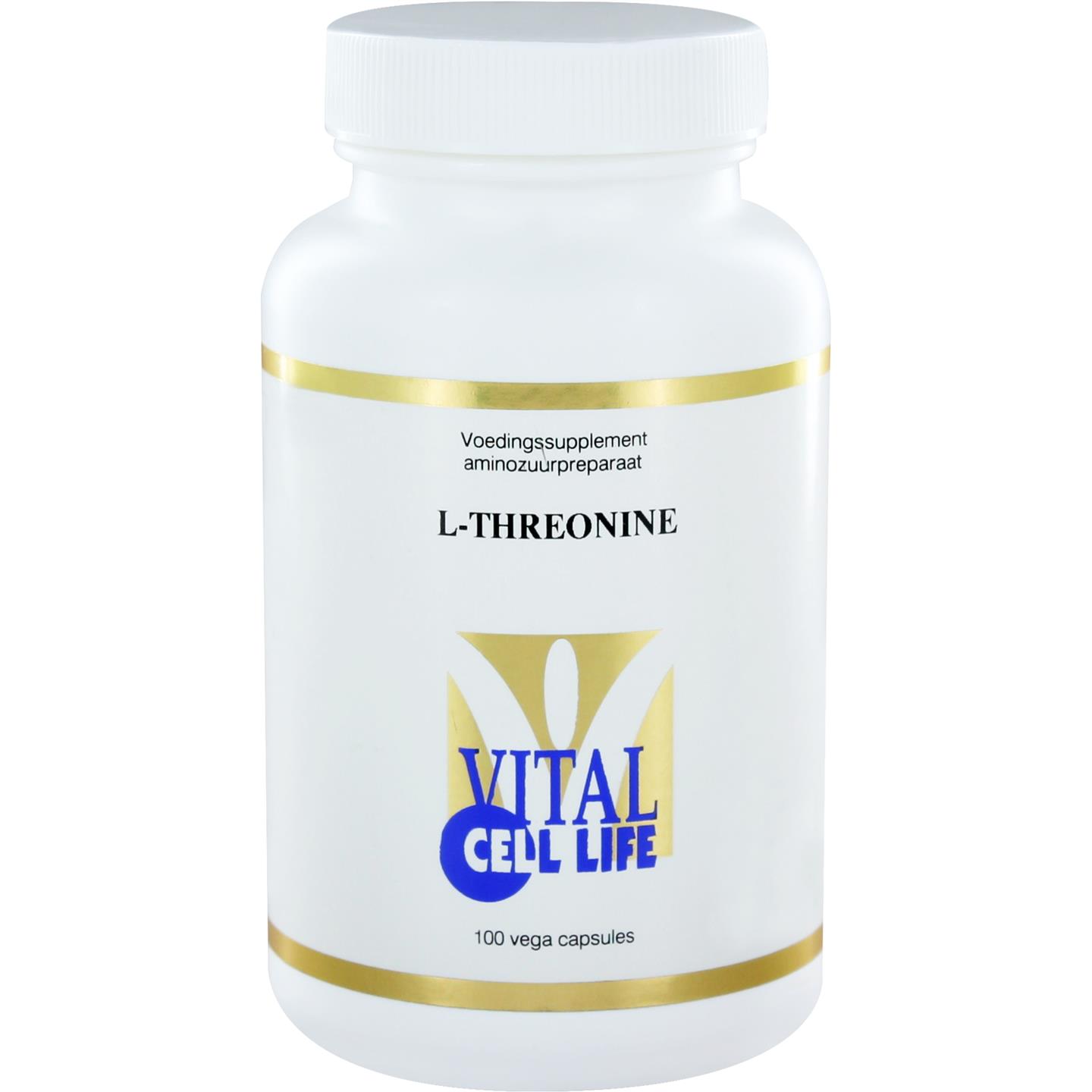 Vital Cell Life Threonine 500mg 100cap