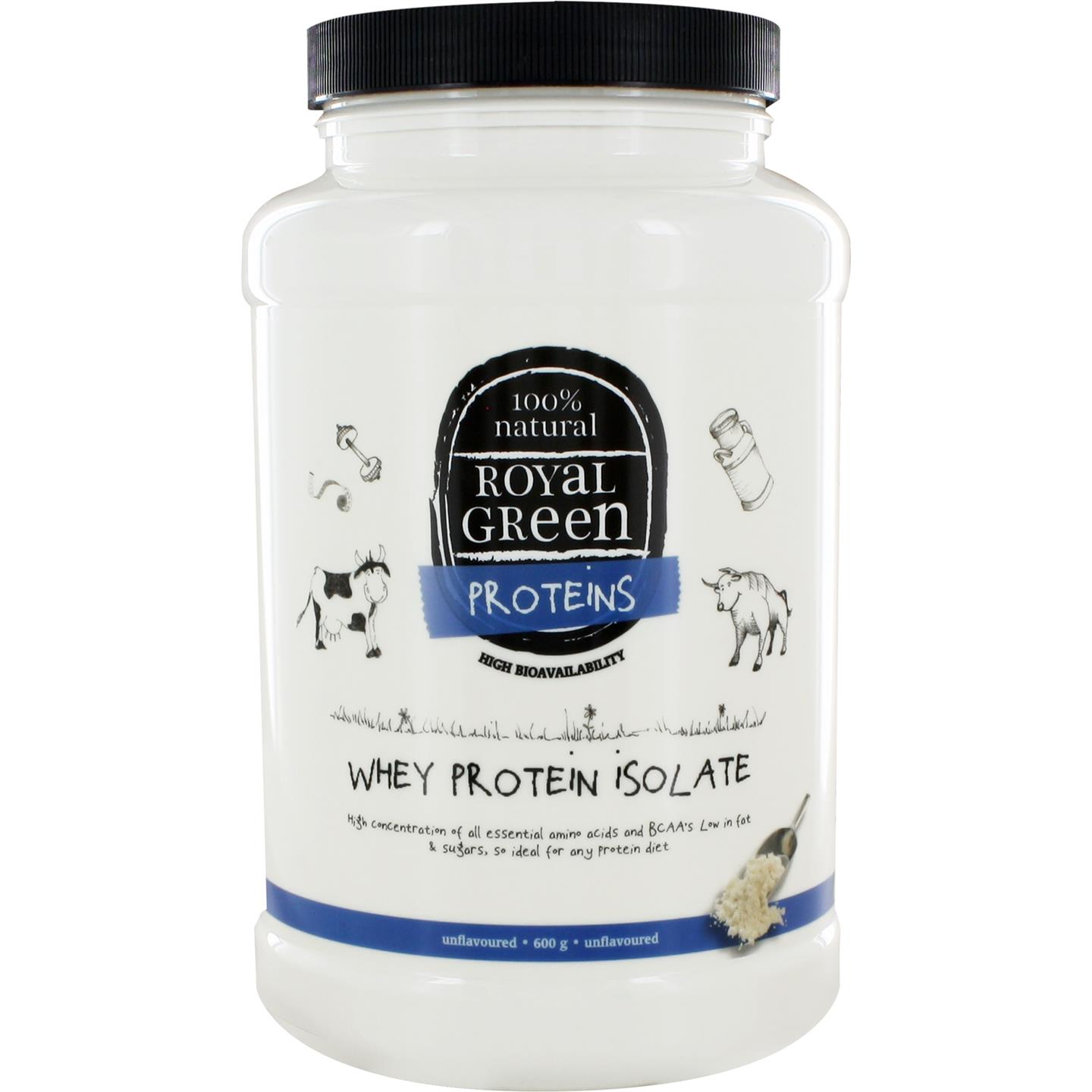 Royal Green Whey Protein Isolate 600gram