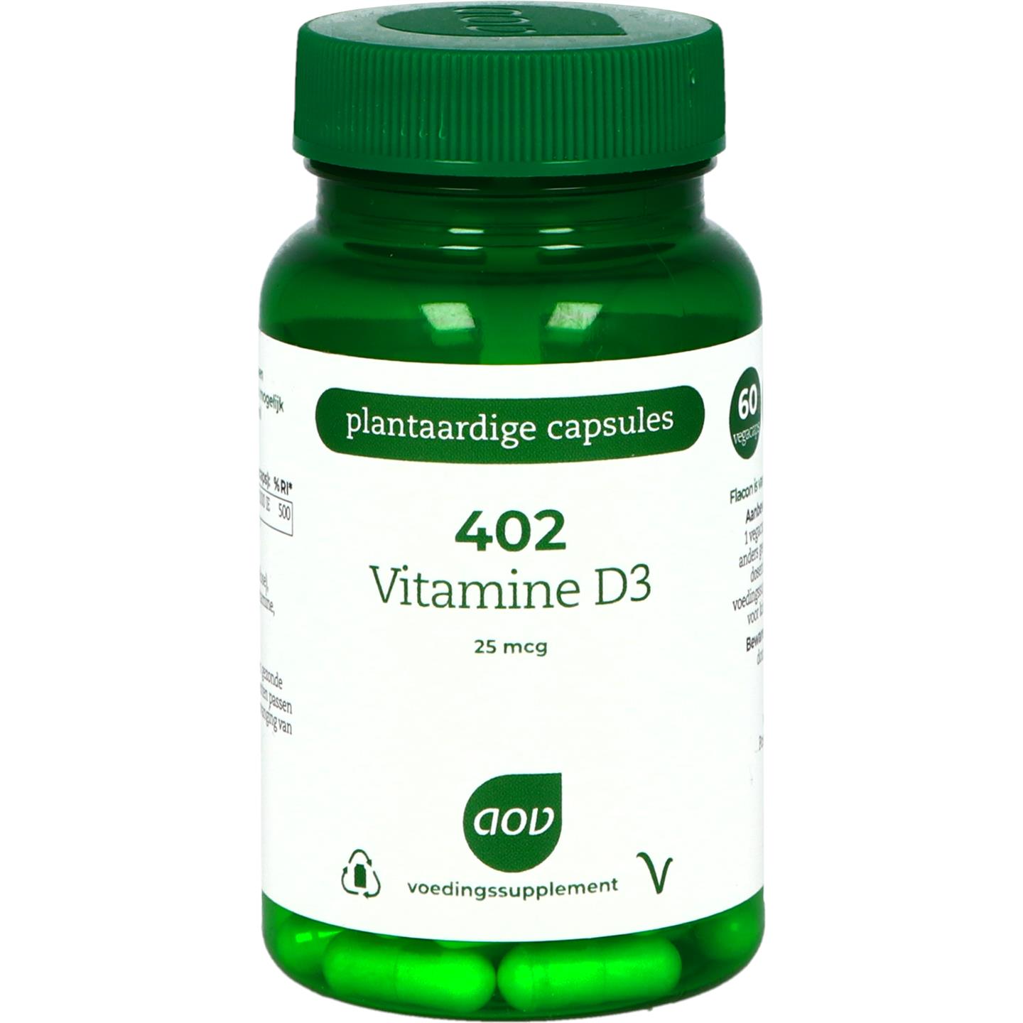 402 Vitamine D3 25 mcg