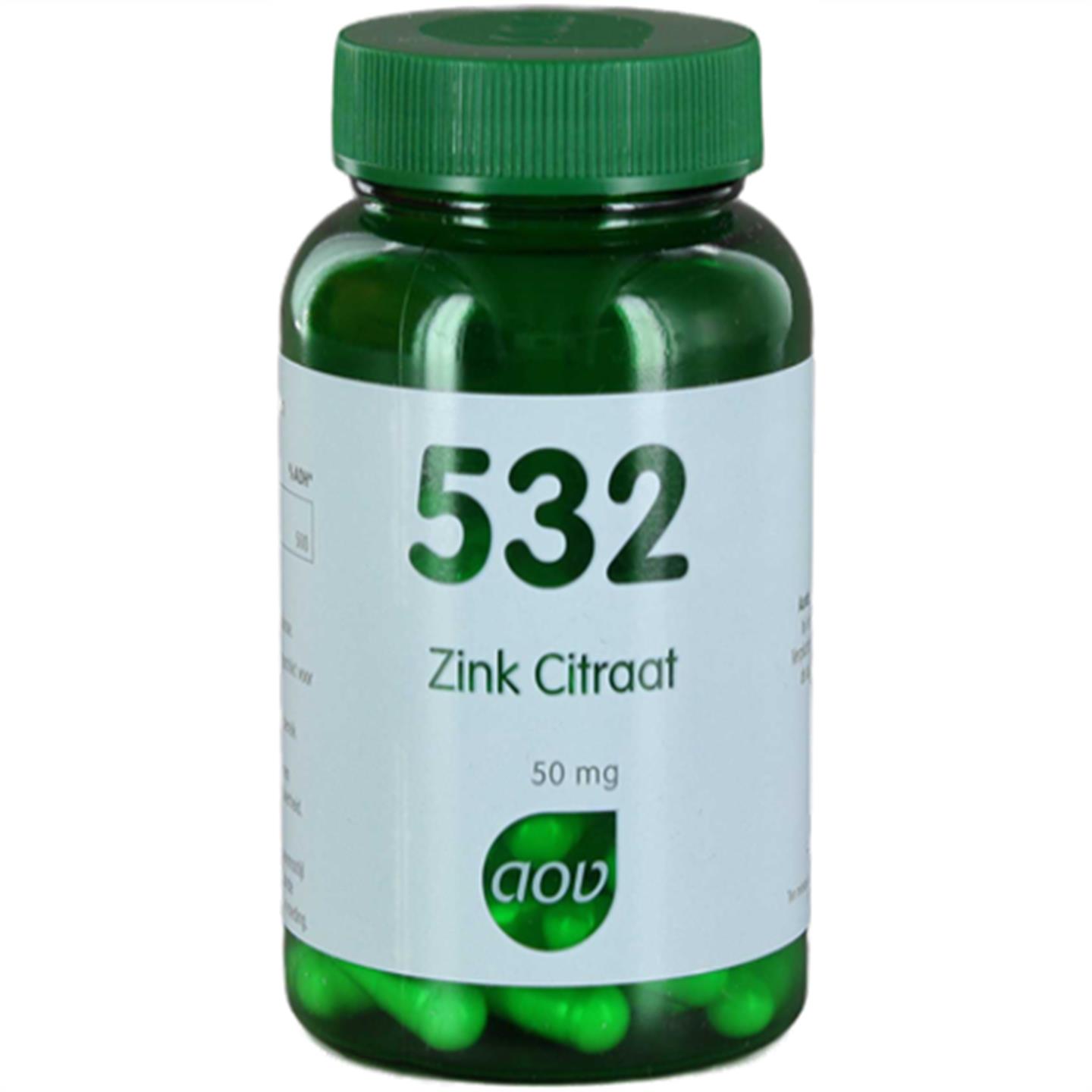 Foto van 532 Zink Citraat 50 mg