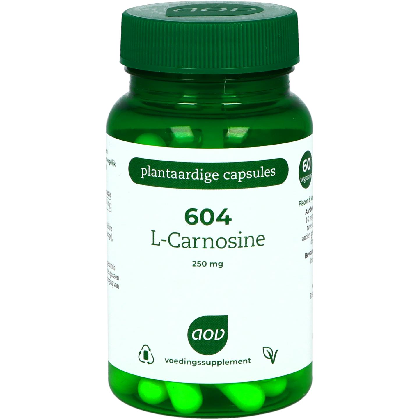 Foto van 604 L-Carnosine 250 mg