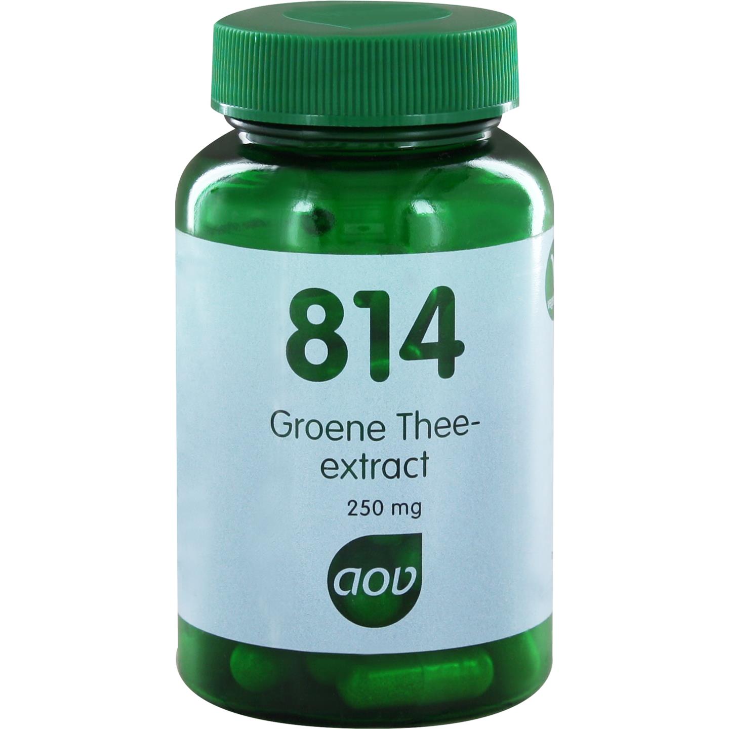 Foto van 814 Groene thee extract 250 mg