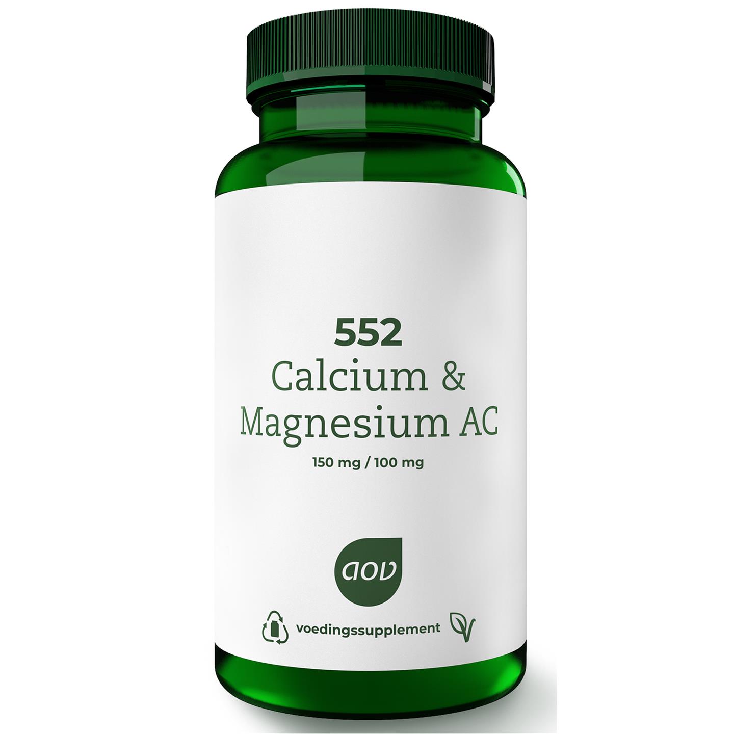 552 Calcium 150 mg & Magnesium AC 100 mg