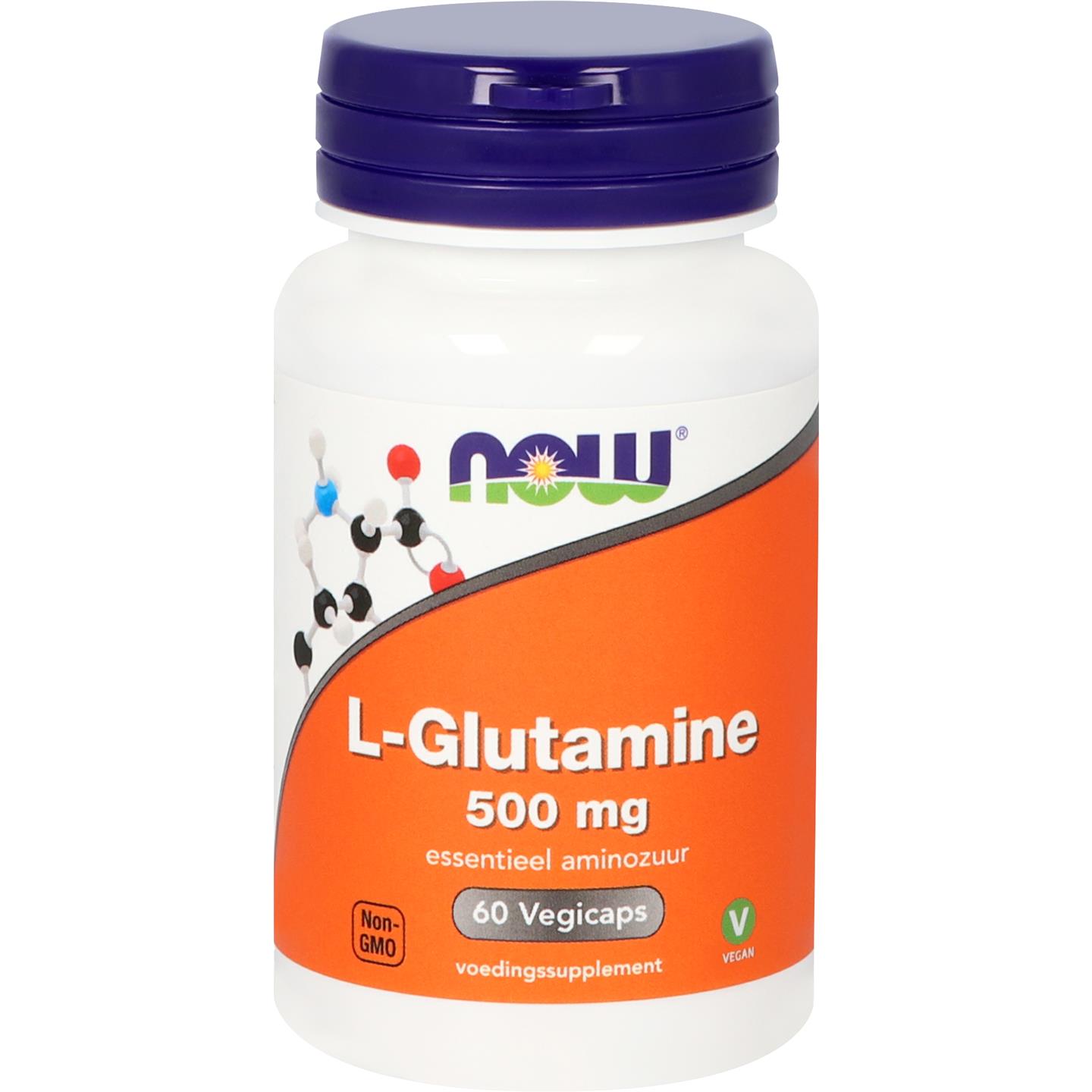 Now L Glutamine 500mg 60caps