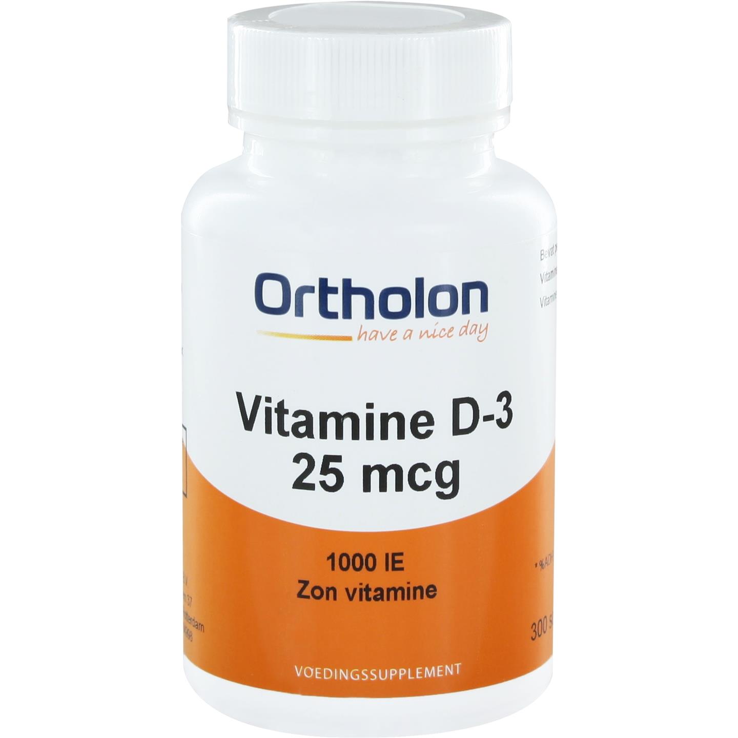 Vitamine D-3 25 mcg