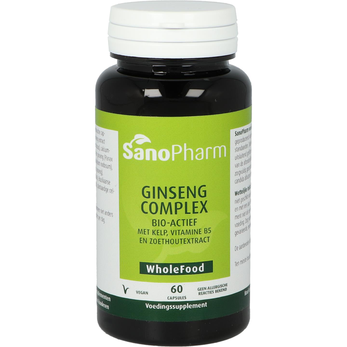 Ginseng complex (voorheen Adrenal Plus)
