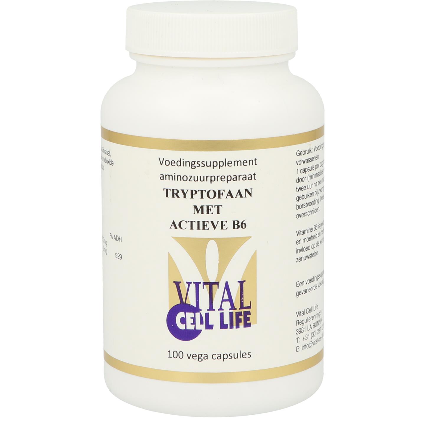 Vital Cell Life L-Tryptofaan 100cap