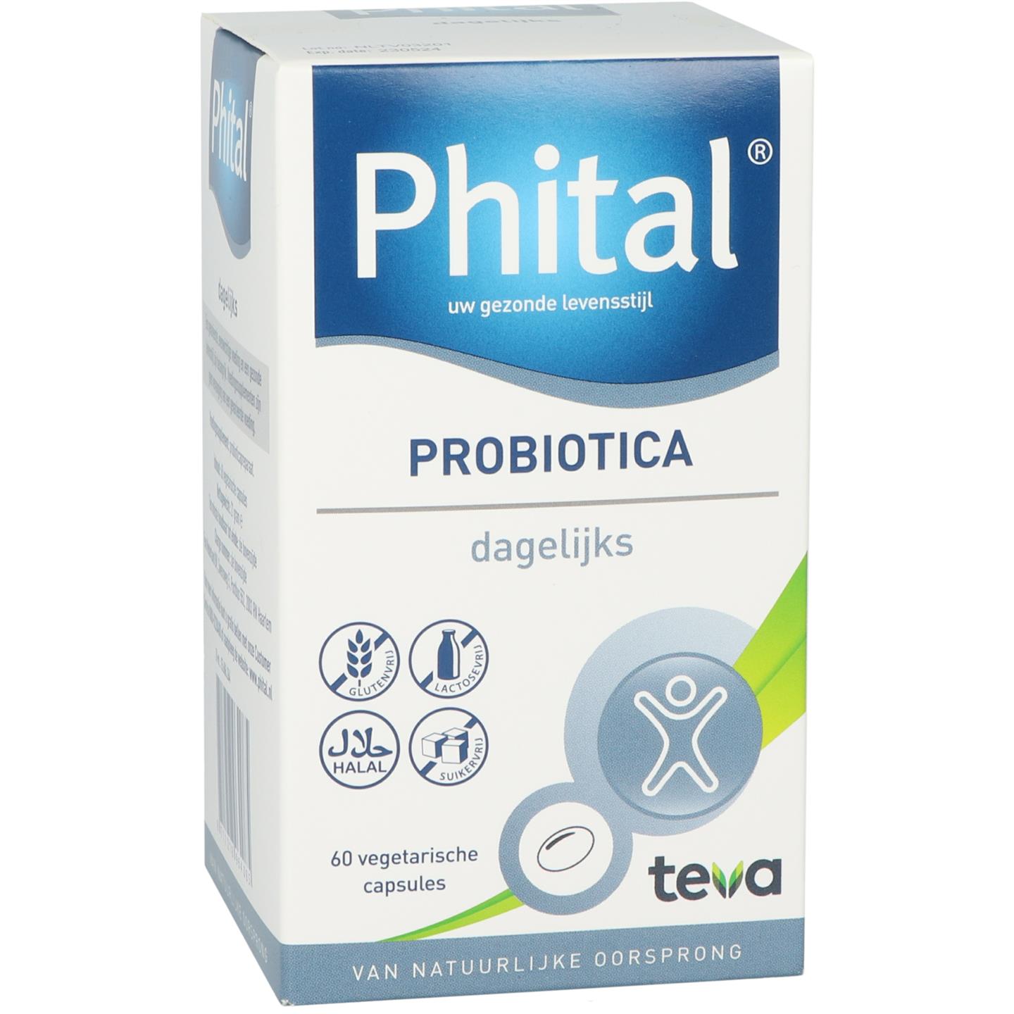 Phital Probiotica Daily 60cap