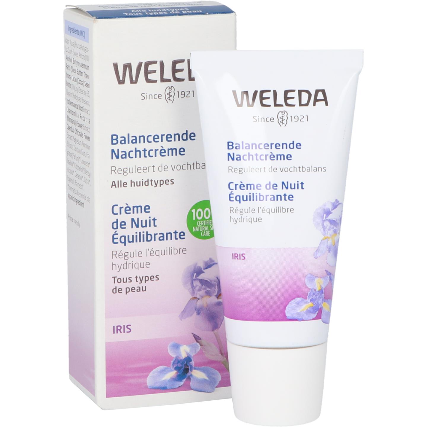 Weleda Nachtcreme Iris Intensive Hydratatie 30ml