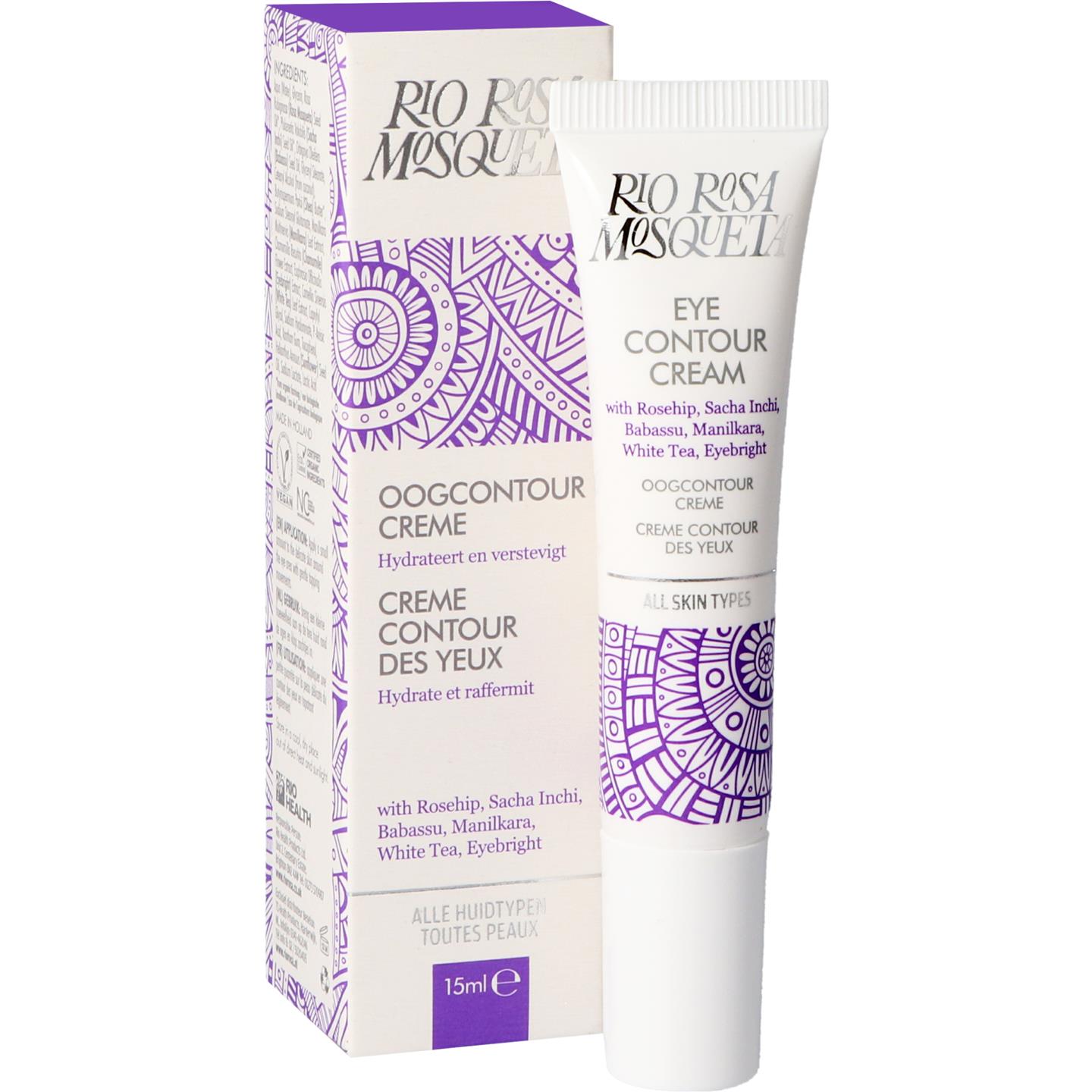 Rio Amazon Rosa Mosqueta Oogcontour Creme rio amazon kopen in de aanbieding