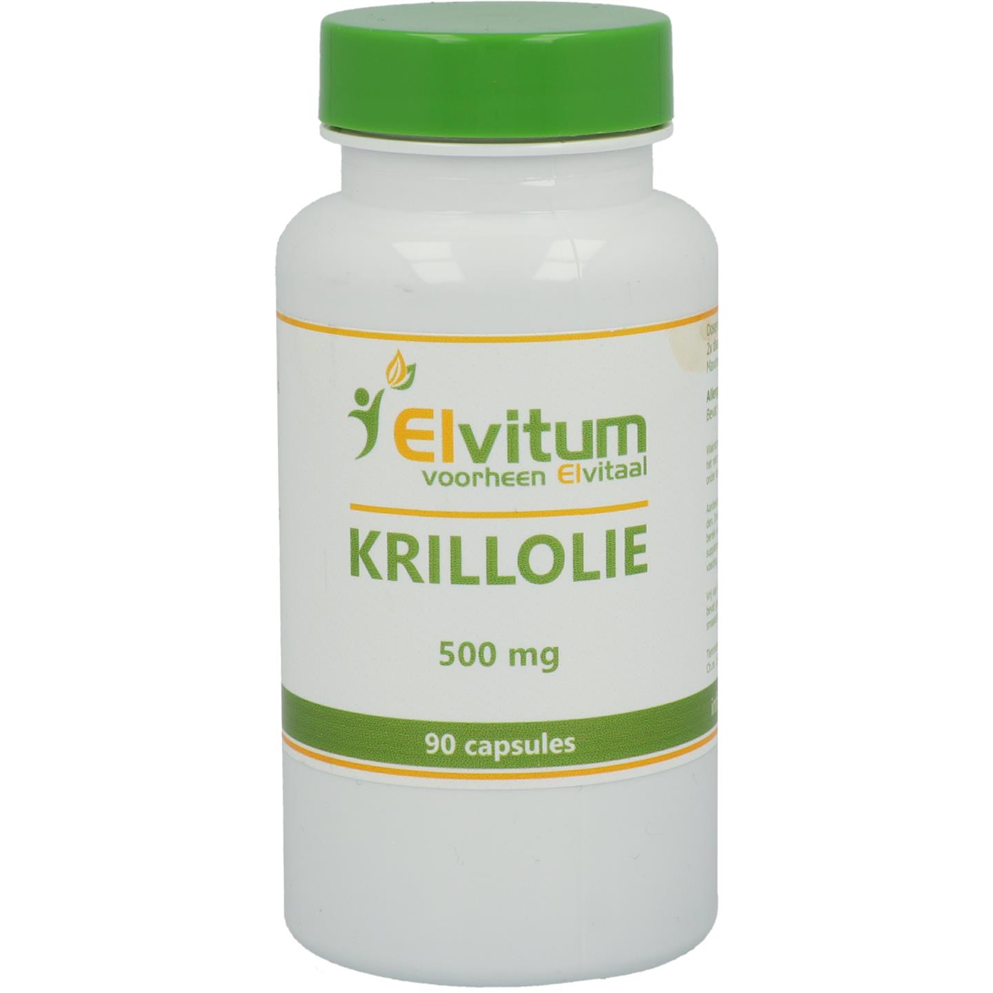 Elvitaal Krill olie 500 mg 90caps