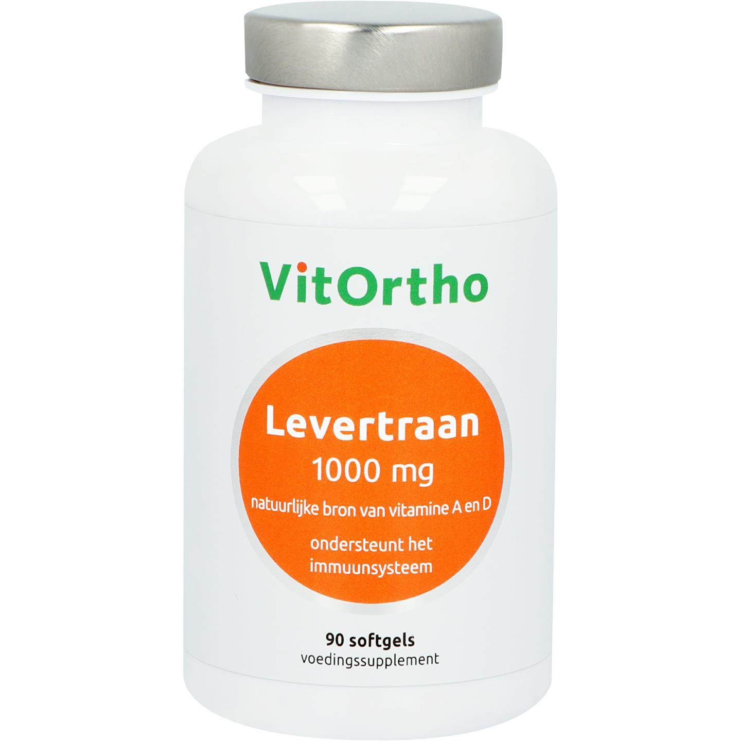 Vitortho Levertraan 1000 Mg vitortho kopen in de aanbieding