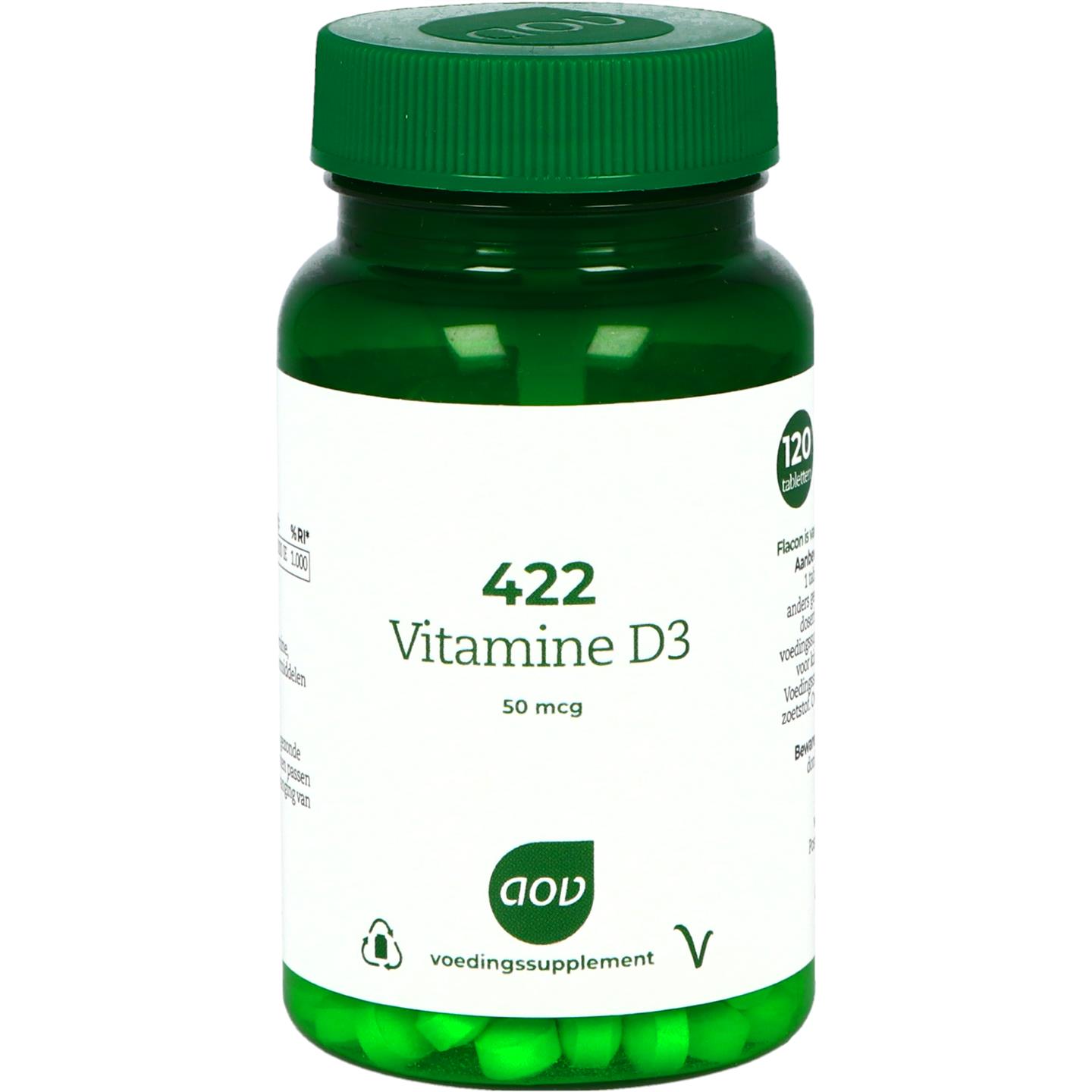 422 Vitamine D3 50 mcg