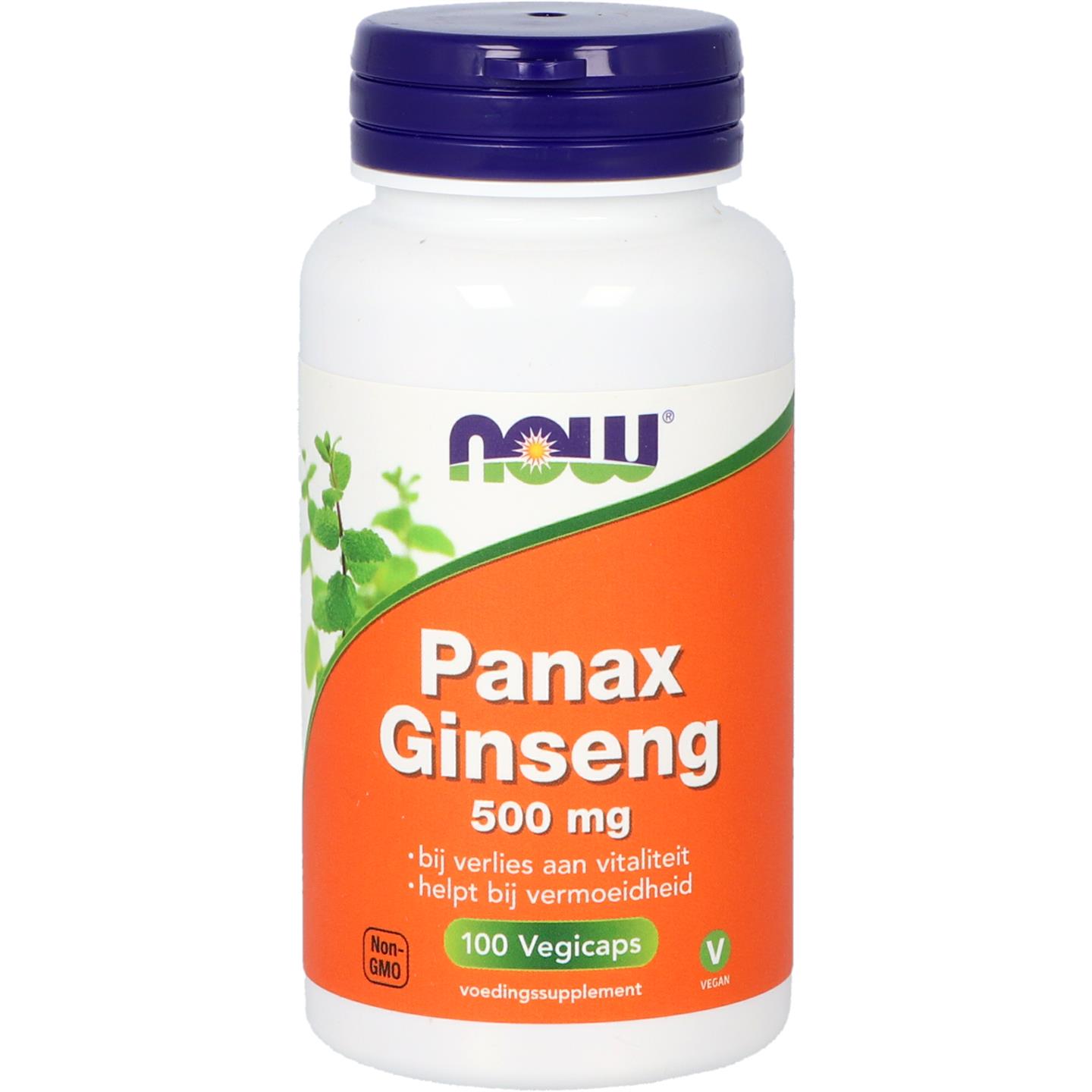 Now Panax Ginseng 520mg 100caps